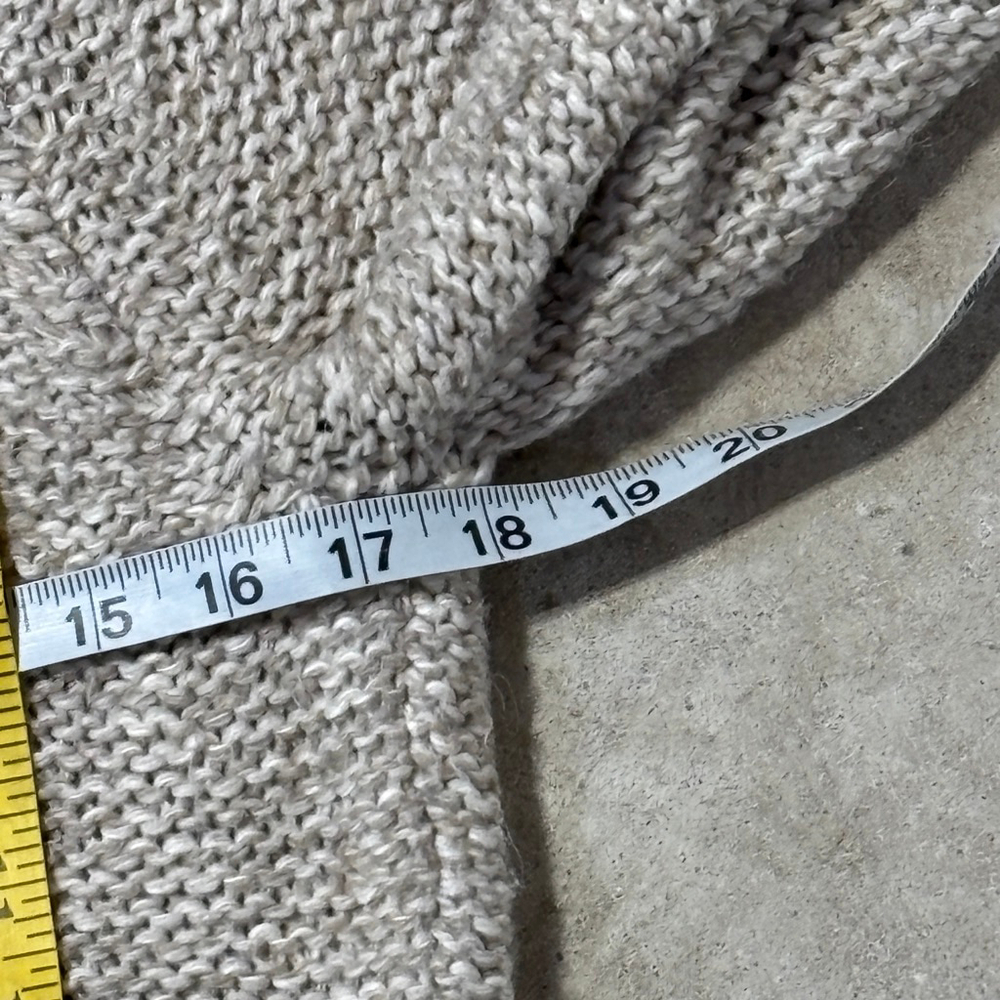 Anthropologie Moth Turtleneck Sweater Brown Beige Women’s Small Alpaca Blend - Picture 10 of 15
